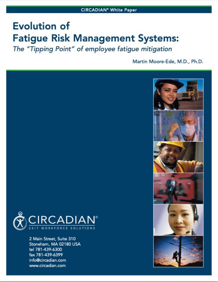 White Paper: Evolution of Fatigue Risk Management Systems